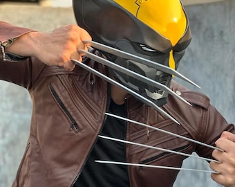 Cappuccio da eroe mutante giallo corazzato - Maschera professionale in resina - Versione tattica fedele al film (fan art)