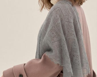 Orenburg Gossamer Lace Stole