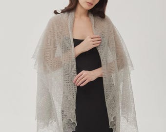 Authentic Orenburg Lace Shawl