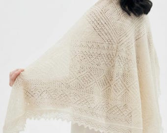 Authentic Orenburg Lace Shawl