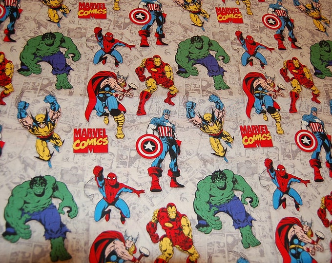 Marvel Comics Classic Pillowcase Etsy