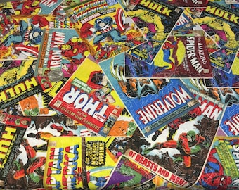 Marvel Comic Book Cover Pillowcase