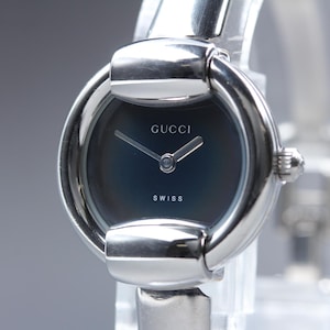 GUCCI 腕時計 1400 L ブラック Gucci 1400l Watch - Etsy