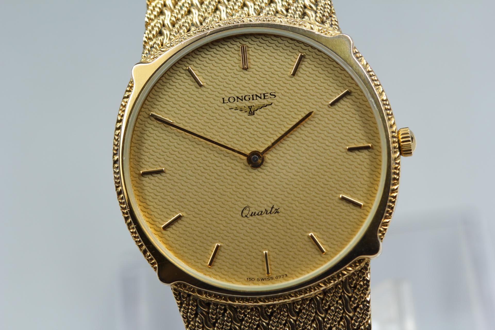 18k gold longines - Etsy 日本
