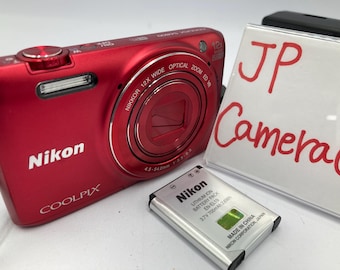 Red Nikon Coolpix A10 Digital Camera Y2K Bundle - Etsy India