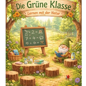 Wiskunde in de tuin voor kinderen (printbaar PDF) - Werkbladen voor groep 1-4 - Leren met de natuur - Thuisonderwijs basisschool