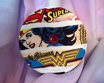 Super heroine Playing Card Holder