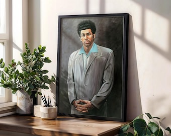 Het Kramer-portretschilderij – Cosmo Kramer TV Art (digitale download)
