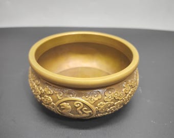Chinese bronzen wierookbrander met vier bewakers: azuurblauwe draak, witte tijger, vermiljoenvogel, zwarte schildpad