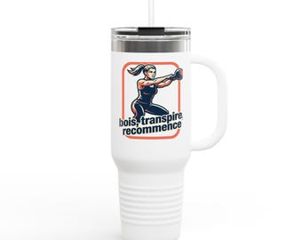 Insulated Travel Mug, 40oz