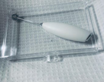 Elektrischer Milchaufschäumer Handkaffeeschaumhersteller Latte Schneebesen Getränkemixer