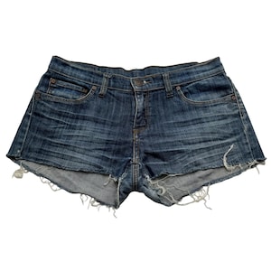 Y2k Low Rise Jean Shorts - Etsy