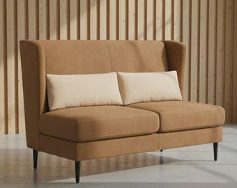 Banquette sur mesure – design élégant et confort professionnel