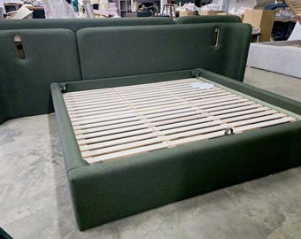 Handcrafted designer bed - High-end manufacturing