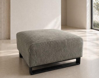 Handmade modern pouf – customizable comfort & elegance