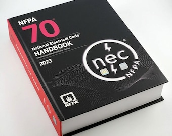 Manual NFPA 70 NEC 2023 (Tapa dura) / Libro del Código Eléctrico Nacional