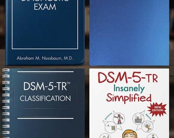 Conjunto combinado DSM-5-TR: Guía de referencia de escritorio, clasificación y guía de bolsillo.