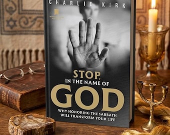 Detente en el Nombre de Dios por Charlie Kirk / Libro de Fe Cristiana del Sábado