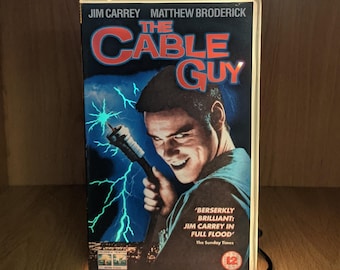 The Cable Guy 1996 VHS case display light