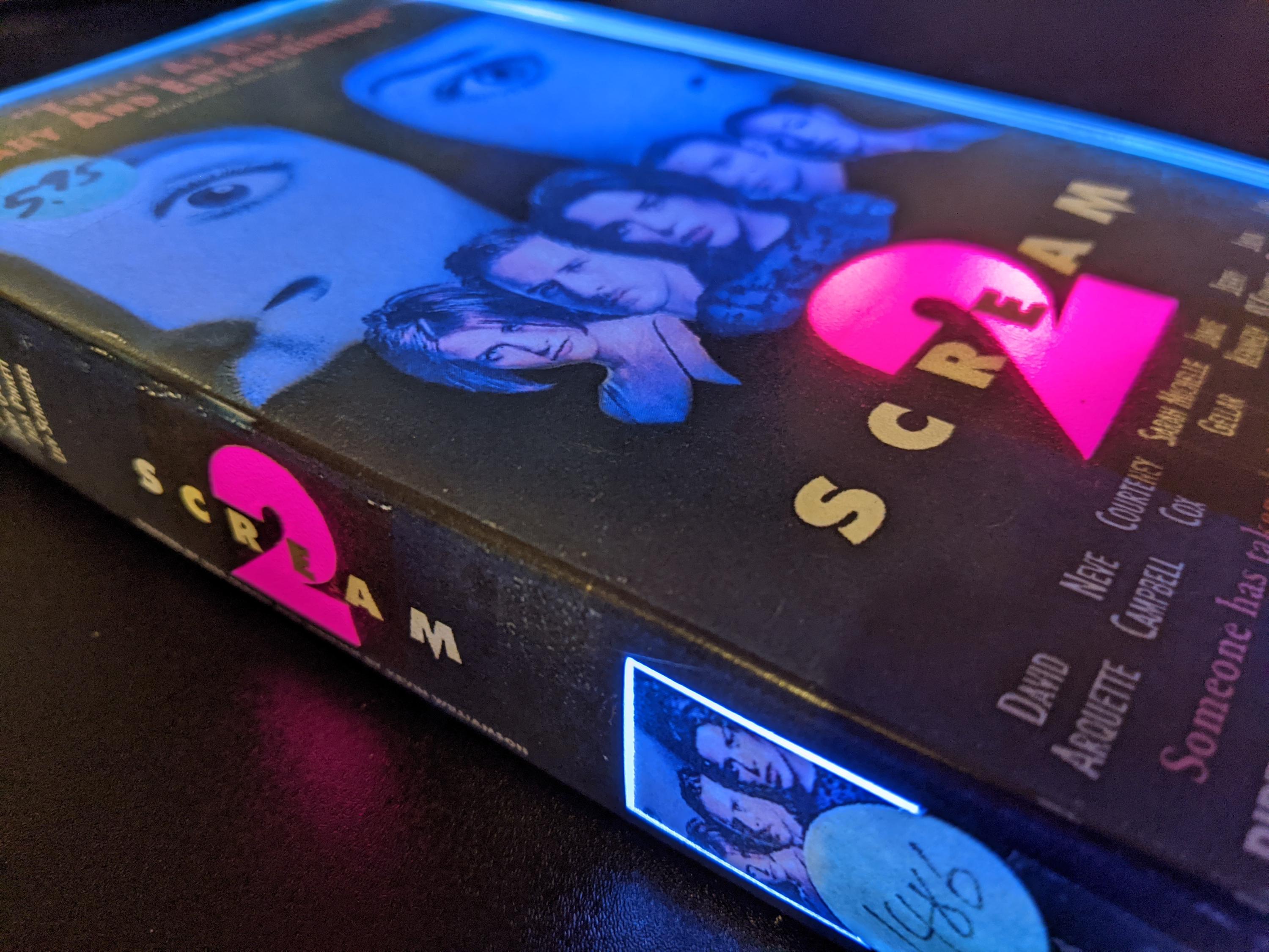 Scream Display Case Scream 2 VHS Case Display Light - Etsy