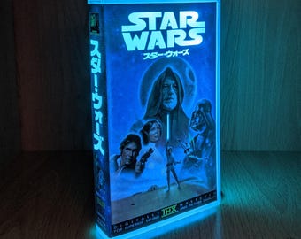 Star Wars 1997 (JPN) Upcycled VHS Case Display Light