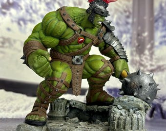 Hulk Figure | Premium 3D Printed & Hand Painted Superhero Statue | Collectible Display Model | Geek Gift