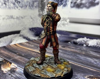Cicero From Elder Scrolls Inspired Figure – Hand Painted 3D Printed Statue – Dark Fantasy Collectible