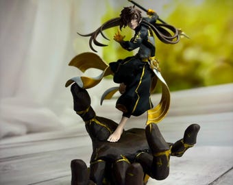 Zhongli Figurine – Genshin Impact Resin Statue, Liyue Geo Archon, Hand-Painted Collectible Figure