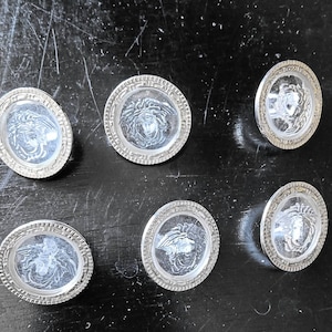 VERSACE años 80 botones