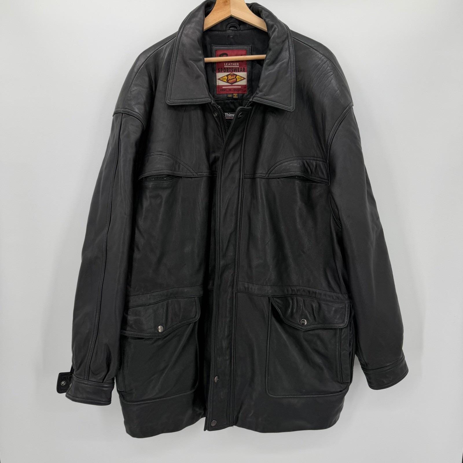 Reed Sportswear Leather Jacket - Etsy