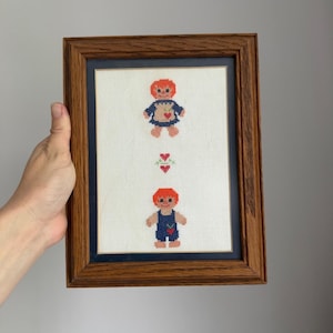 Raggedy Ann Cross Stitch Pattern - Etsy
