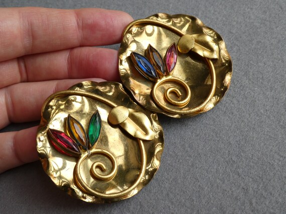 Art Deco 1930s Vintage Czech Bohemian Belt Buckle