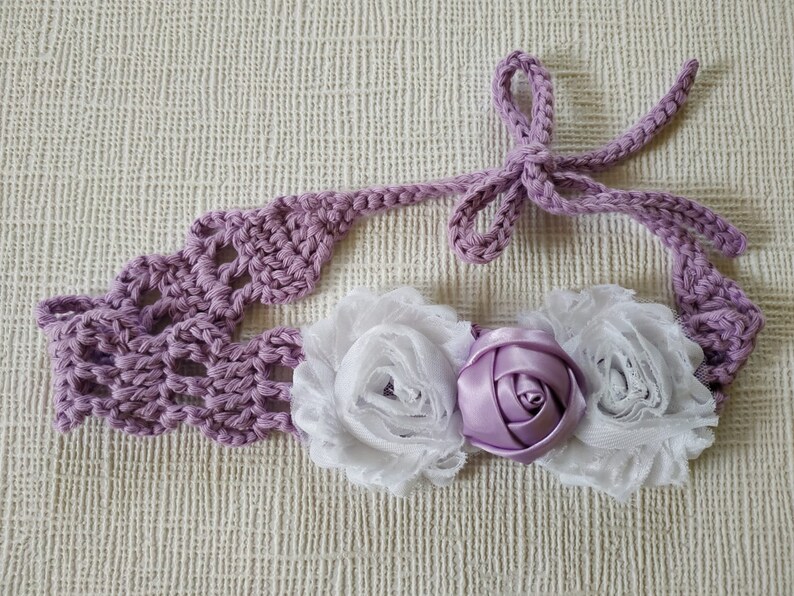 Triple Ivory Cream Flower Hair Clip 