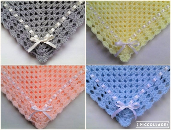 coperta manta Crochet Baby Blanket Afghan Nursery Bedding Christening Baptism deken couverture colcha Babydecke