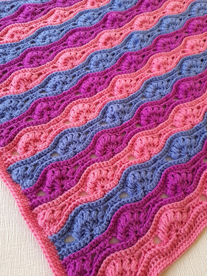 Crochet PATTERN Baby Blanket Baby Blanket Crochet Pattern Etsy