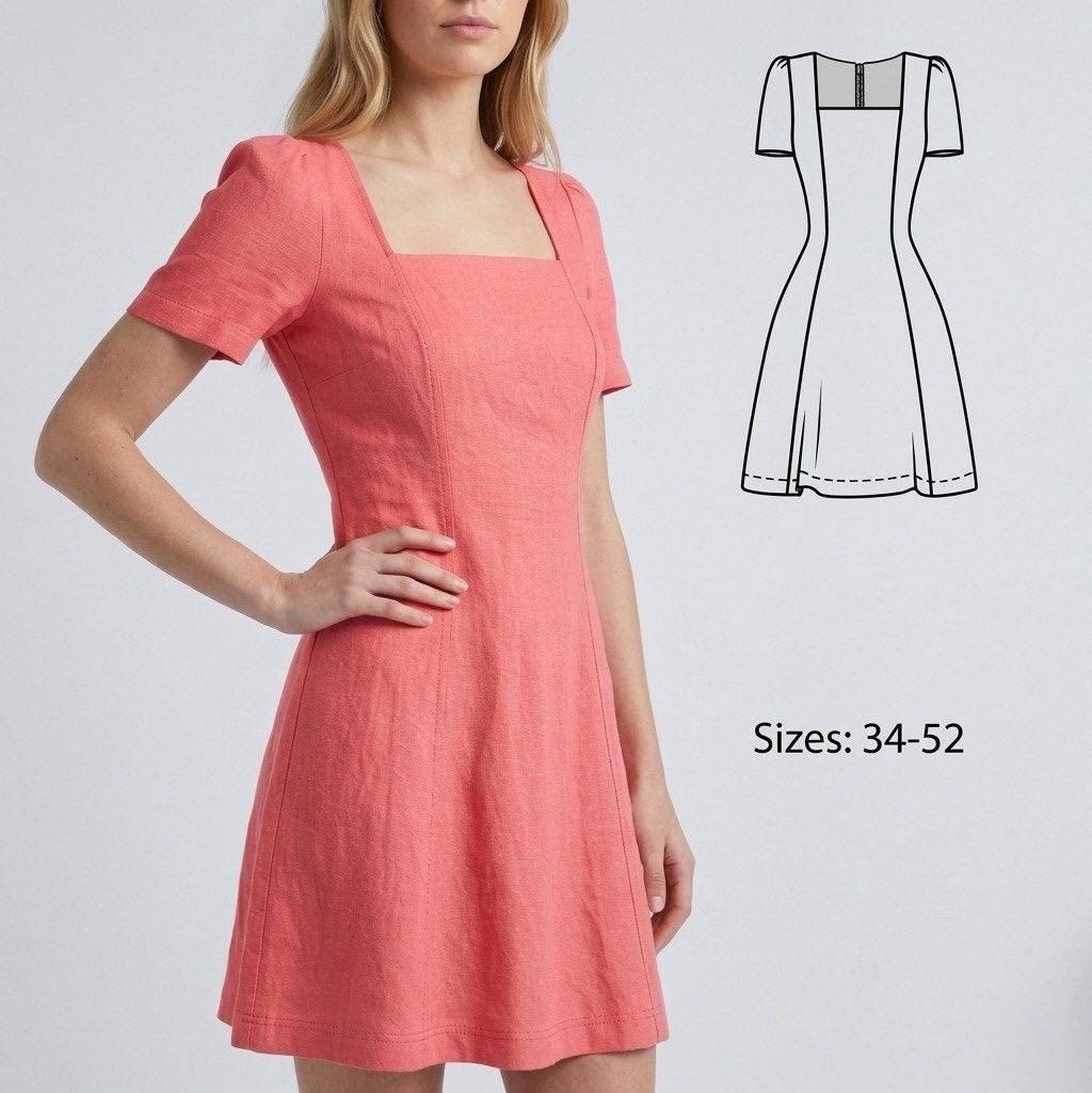 princess cut a line dress Princess Blue Straps A-Line Long Prom Gown – FancyVestido main image 1
