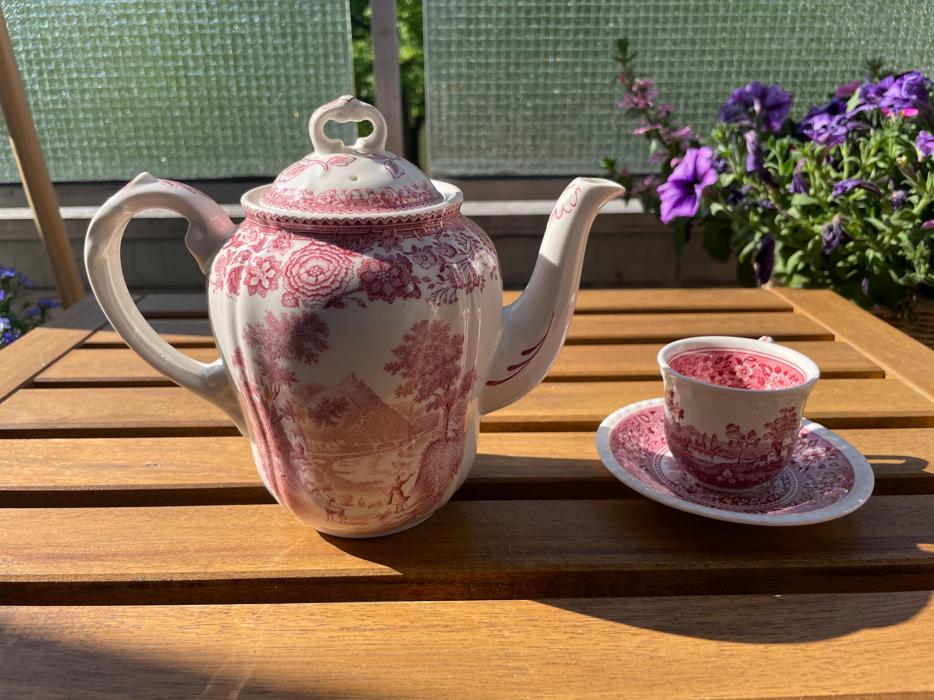 Villeroy Boch Burgenland Red - Etsy