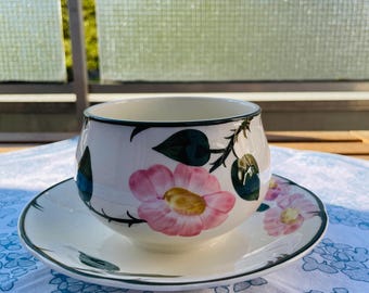 Villeroy and Boch Wildrose Sauciere Porzellan 0.4L