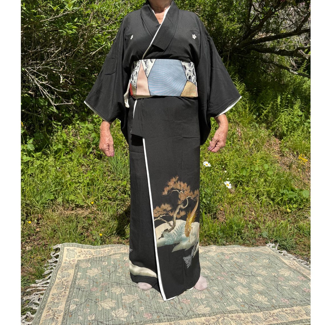 Maeda Clan Kuratomesode Women's Kimono from Japan
