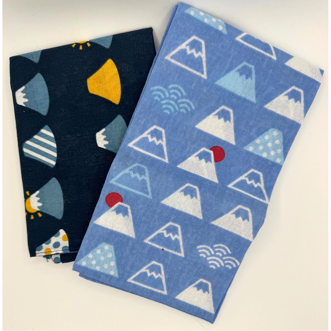 Japanese Tenugui Mt Fuji Kawaii Cotton Hand Towel New