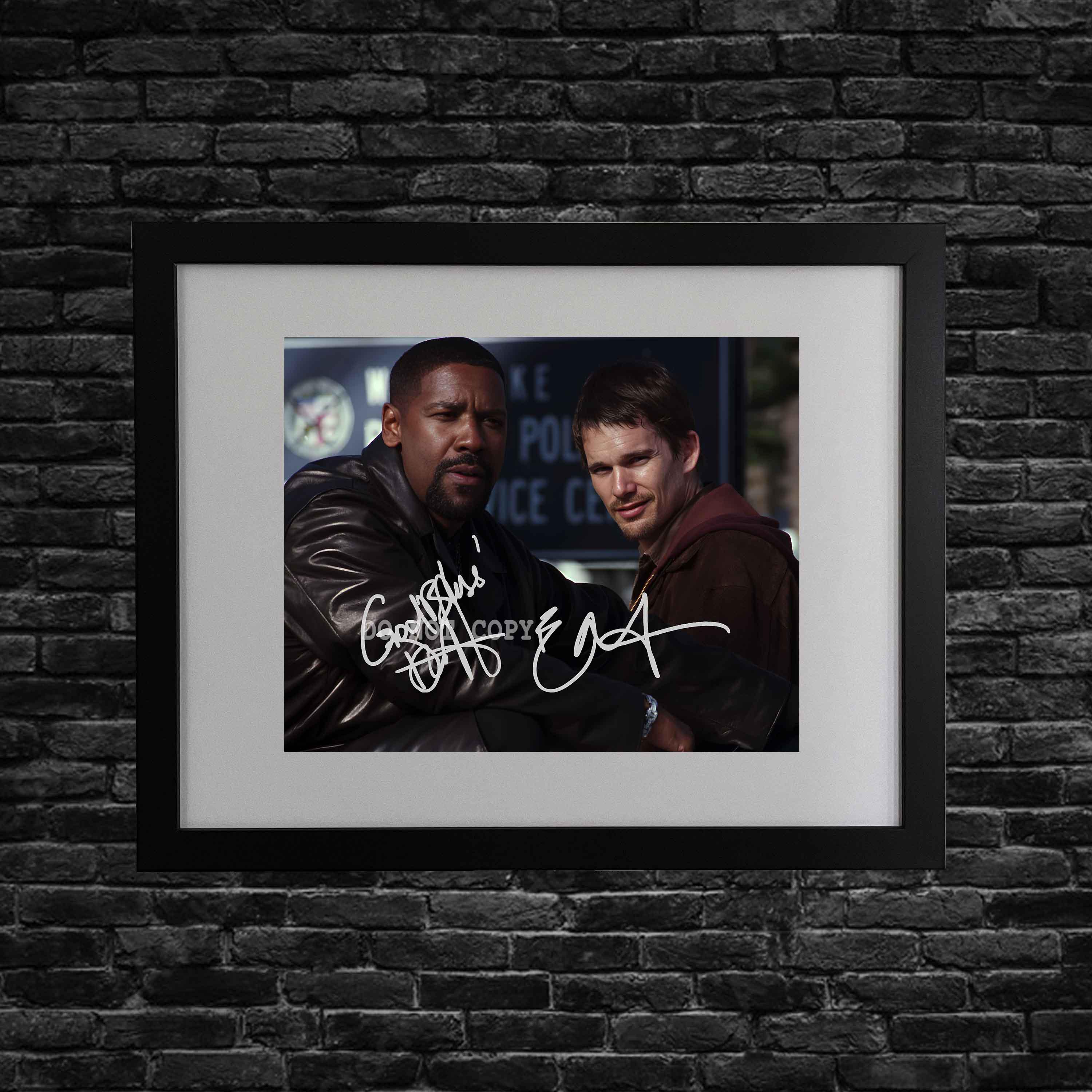 Denzel Washington Signed - Etsy