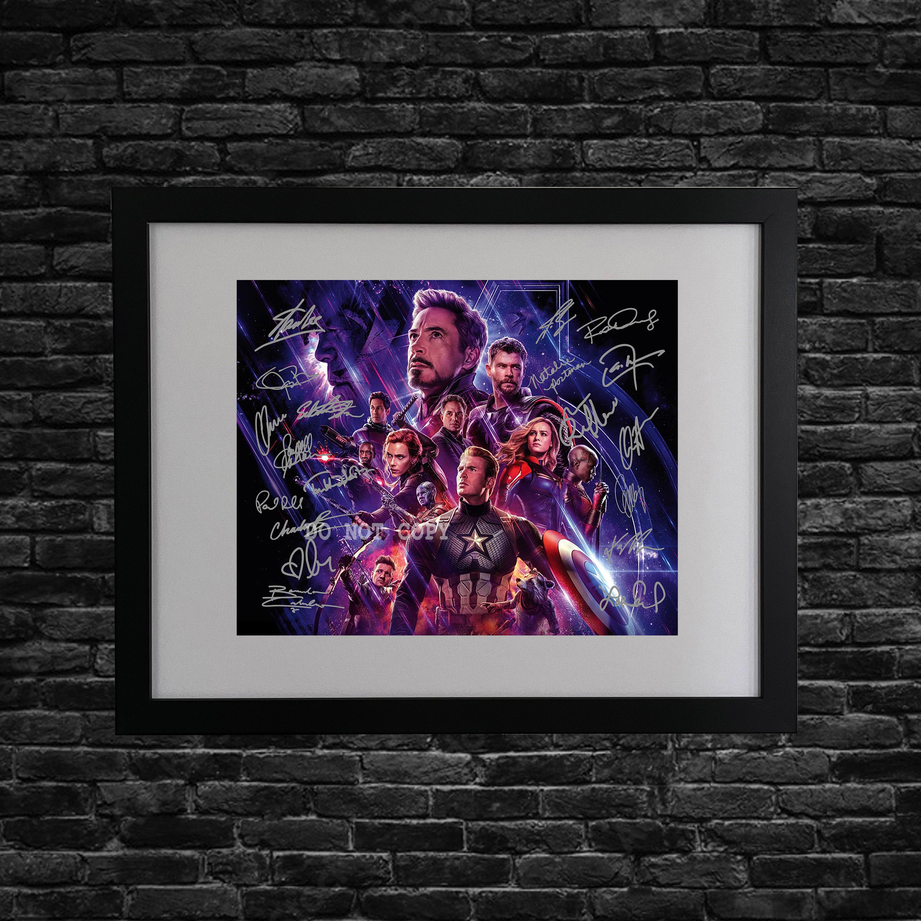 Avengers autograph - Etsy 日本
