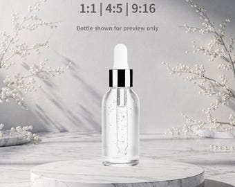Luxury Background + Video Kit | 45 Elegant Beauty Backdrops + 2 MP4 Loops | Skincare Product Backdrops