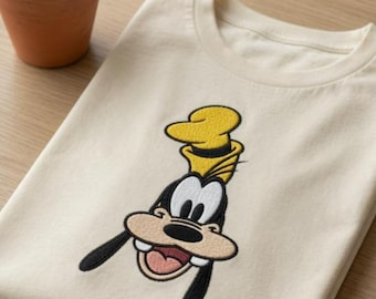 Goofy Machine Embroidery Design Disney Character Embroidery Instant Download