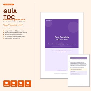 Guía TOC Adultos PDF | Trastorno Obsesivo Español (Digital Download) image 11