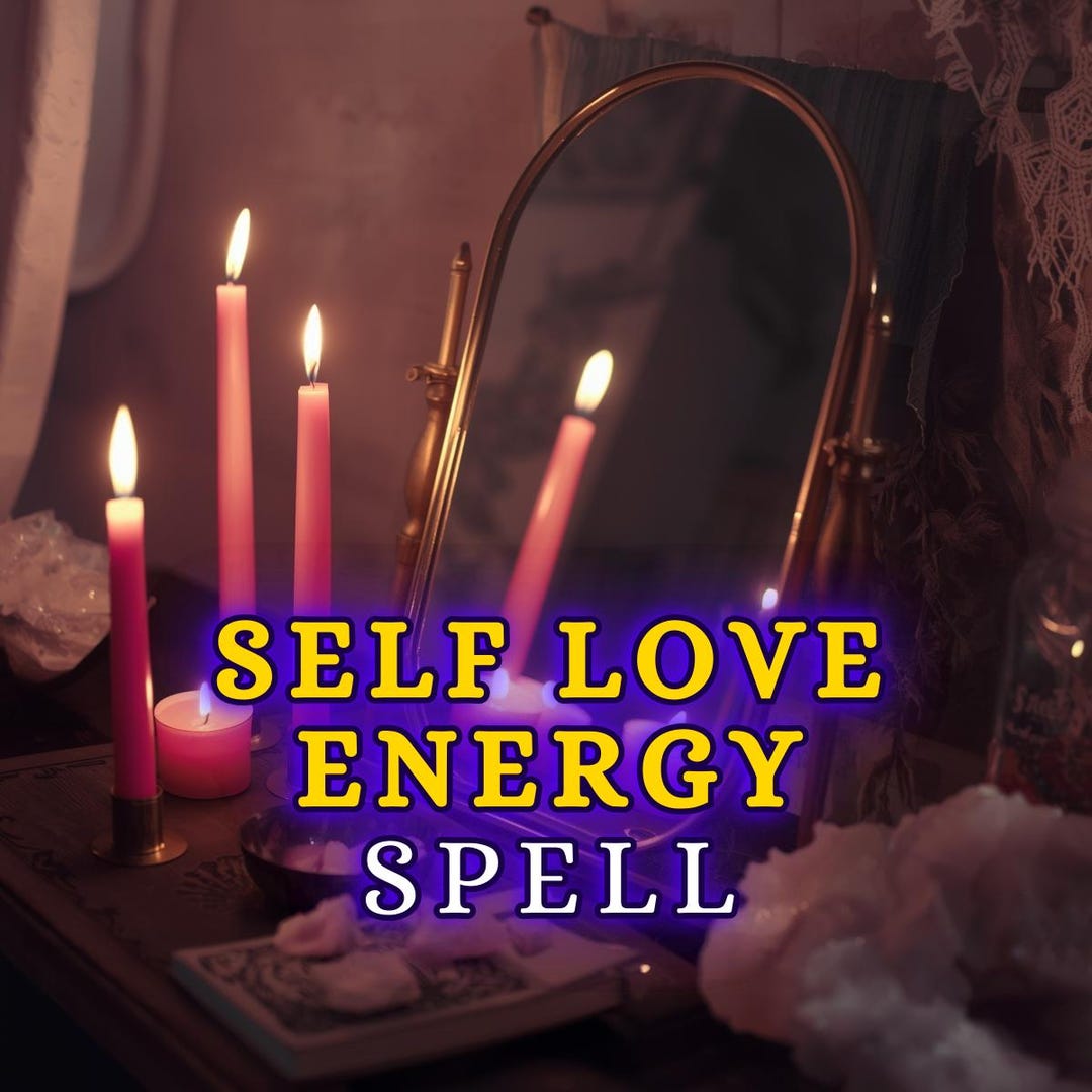 SELF LOVE ENERGY Spell – Strengthen Self-worth, Radiate Confidence ...