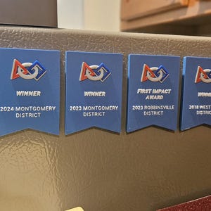 FIRST Robotics Blue Banner Magnet