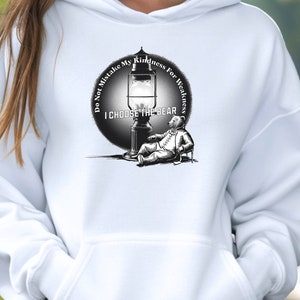 I Choose The Bear Hoodie Women’s Empowerment Sweatshirt Feminist Team Bear Shirt Man Vs Bear Summer Meme Pullover