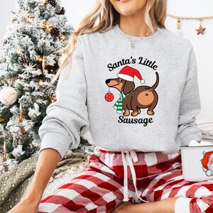 Dachshund Christmas Sweatshirt Dachshund Lover Christmas Dog Shirt Dachshund Shirt Dachshund Mom Shirt Dog Lover Shirt