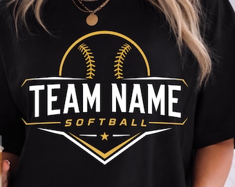 Mascot Softball SVG PNG, Team Template, Softba Mom Shirt Design, Senior Softball svg PNG (Digital Download) Softball Team